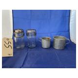Aluminum Measuring  Cups - 2 - Sealing Jars