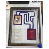 Shadow Box w/Catholic Symbols 12"x15"