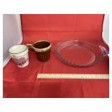 Anchor Hocking Pie Plate - Dripware Mug