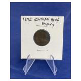 1892 Indian Head Penny