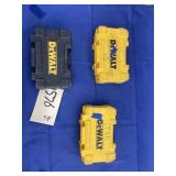 3 - Partial DeWalt Bit Driver Sets