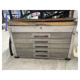 5-Drawer Metal Tool Box w/Assorted Bits