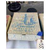 Federal Homestead Snack Set in box
