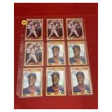 1987 Topps Baseball Sheet/Darryl Strawberry