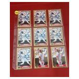 1987 Topps Baseball Sheet Rickey Henderson