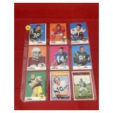 1969/1972 Topps Football Sheet