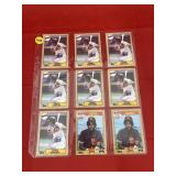 1987 Topps Baseball Sheet Tony Gwynn