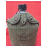 Military Aluminum Canteen w/Pouch