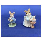2 - My Blushing Bunnies Figurines in boxes