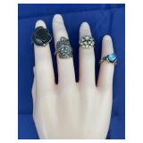 4 - Silver Rings