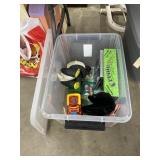 Coach Wallet - Kids Toys - Art Kits in Plastic Bin