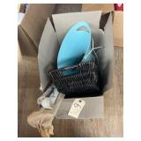 Waste Basket - Tent Pole - Plastic Bin