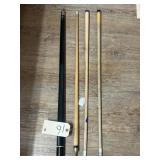 1 Pool Cue Base & 3 Tips
