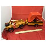 Fisher Price Safari Truck/Trailer Toy