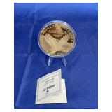 Liberty Head Double Eagle 24K Gold Plated Coin