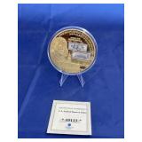 $100 Bank Note 24K Gold Plated Coin
