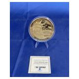Statue of Liberty 24K Gold Plated Coin