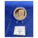 Donald Trump 24K Gold Plated Coin