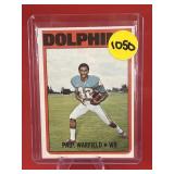 1972 Topps Football Card Paul Warfield