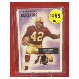 1955 Bowman Football Card Dick Alban