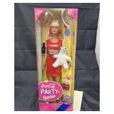 Coca Cola Party Barbie in box