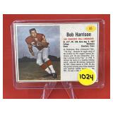 19628 Post Football Card Bob Harrison