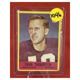 1967 Philadelphia Fotball Card Fran Tarkenton