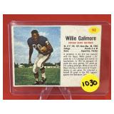 1962 Post Football Card Willie Galimore