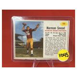1962 Post Football Card Norman Snead