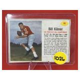 1962 Post Football Card Bill Kilmer