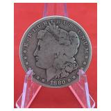 1880-O Morgan Silver Dollar