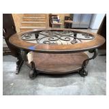 Oval Coffee Table - no glass 48"x34"x20"