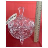 Crystal Glass Candy Jar