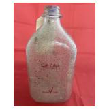 Gilt Edge Milk Bottle