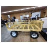 Metal Yard Cart 48"L x 24"W x 26"H