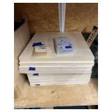 10 Particle Board Slabs 12"x12"x1/2" & More