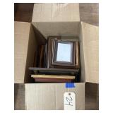 Box of Assorted Picture Frames