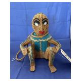 Wicker Woven Monkey Purse Basket
