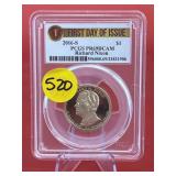 2016-S 1 Dollar Richard Nixon PR69D Cam