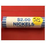 Sealed Nickels Roll - Unk Year