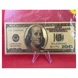 24K Gold Foil Dollar