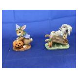 2 - My Blushing Bunnies Figurines in boxes