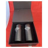 2 - Hard Rock 12oz Slim Can Metal Koozies NIB