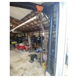 Swing Arm w/High Speed Chain Hoist