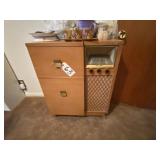 Stewart Warner Stereo in Cabinet