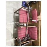 2 - Wooden Upholstered Chairs & Table Base?