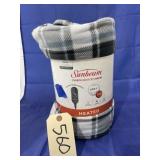 Sunbeam Fleece Heated Throw - NEW
