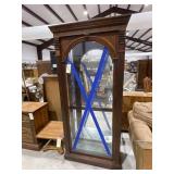 Lighted Curio Cabinet w/Glass Shelves