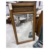 Wood Framed Mirror 26'x47'