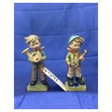 2 - Porcelain Children Figures